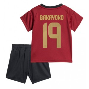 Fotbalové Dres Belgie Johan Bakayoko #19 Dětské Domácí Oblečení ME 2024 Krátký Rukáv (+ trenýrky)